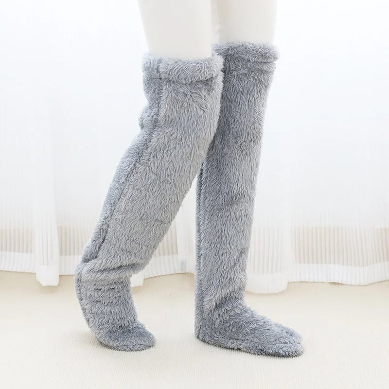 Plush Slipper Stockings