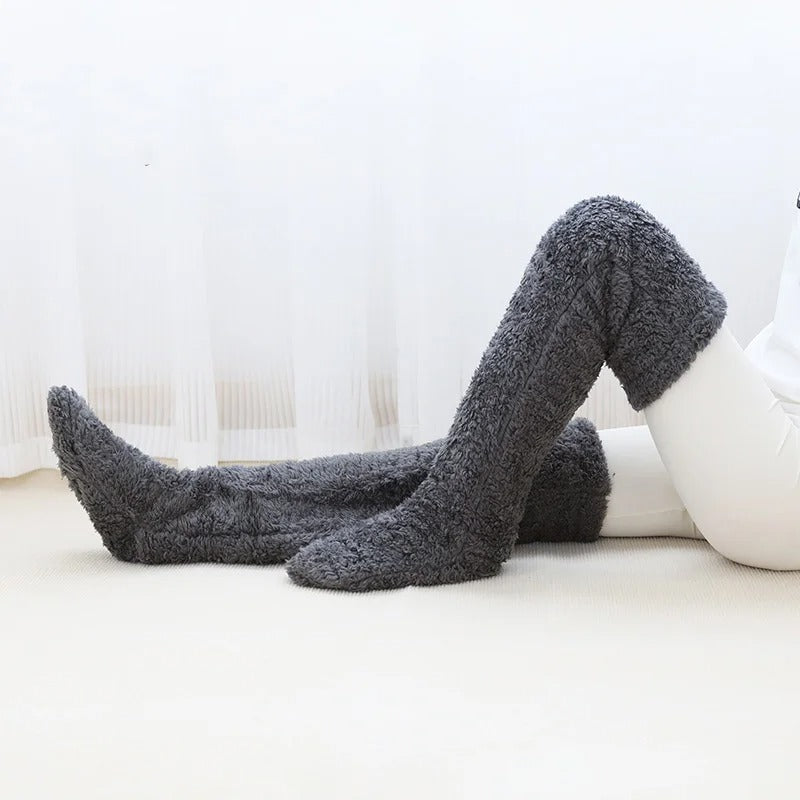 Plush Slipper Stockings